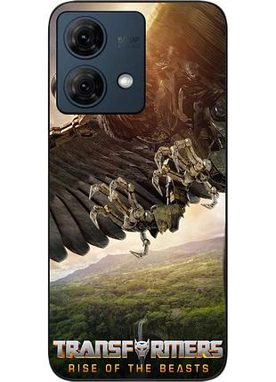 Силіконовий чохол epik для motorola moto g84 з картинкою ейрейзор трансформери звероботи