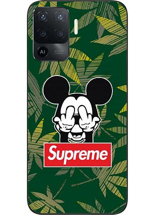 Оригінальний чохол epik для oppo a94 4g з картинкою мікі supreme