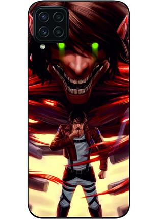 Силиконовый чехол для samsung a22 galaxy a225f с картинкой атака титанов