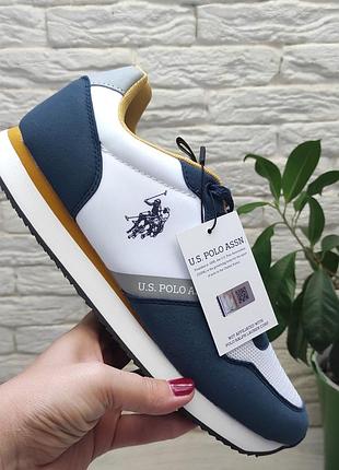 Кроссовки мужские u.s. polo assn. nobil009-whi 41р. (оригинал)