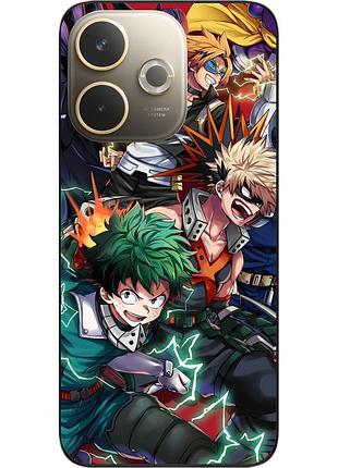 Силіконовий чохол бампер epik для oppo a5 pro з принтом академія