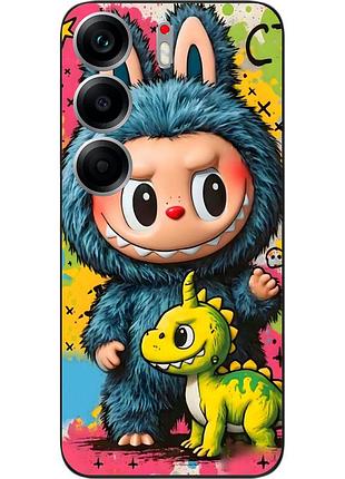 Силіконовий чохол epik для tecno camon 40 (cm5) з малюнком лабубу діно