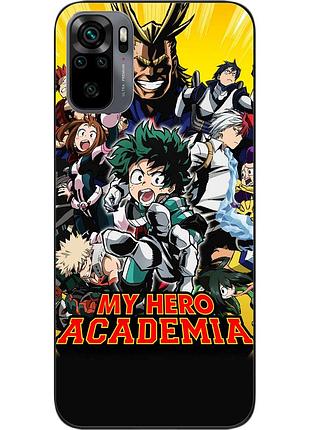 Силіконовий чохол epik для xiaomi redmi note 10 з картинкою my hero academia