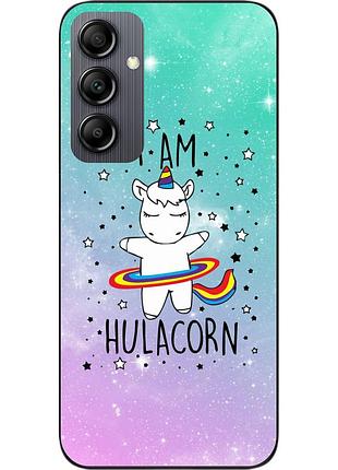 Силиконовый чехол для samsung galaxy a14 с картинкой единорог