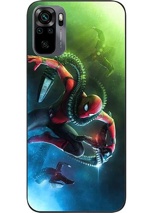 Силіконовий чохол epik для xiaomi redmi note 10 з картинкою людина-павук