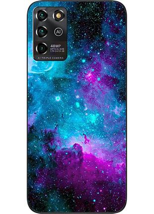 Чохол силіконовий для zte blade v30 vita з картинкою космос
