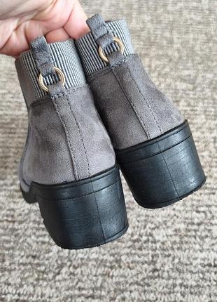 Ботинки челси от бренда krush (модель chelsea boots с эластичными вставками в рубчик) 6
