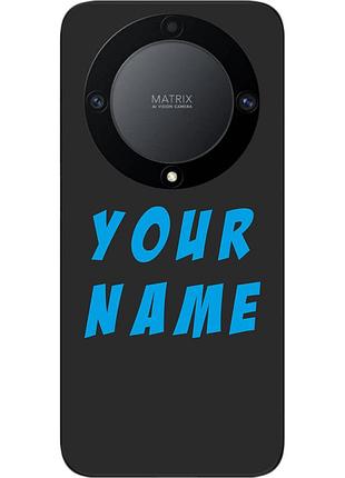 Саме чохол epik для honor magic 5 lite бампер із ім'ям друк на чохлі