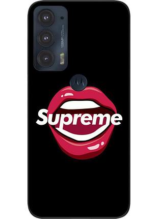 Оригинальный чехол epik для motorola edge 20 с картинкой губы