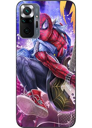Силіконовий чохол epik для xiaomi redmi note 10 pro з картинкою spider-punk
