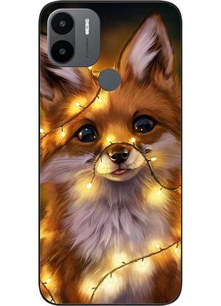 Силіконовий чохол для xiaomi redmi a1 plus з картинкою лисичка