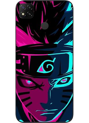 Силіконовий чохол epik для xiaomi redmi 9c з картинкою наруто неон