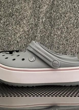 Скидка! crocs platform, крокси сабо на платформе1 фото