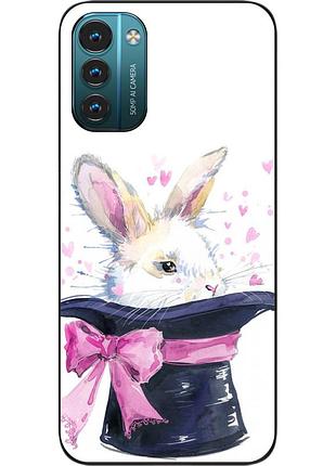 Чохол силіконовий epik для nokia g21 з картинкою кролик