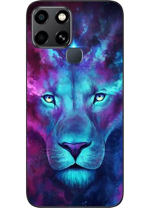 Силіконовий чохол epik для infinix smart 6 з картинкою космолів