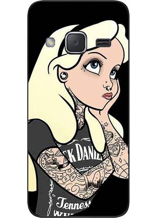Силіконовий чохол бампер для samsung galaxy j2 j200 з картинкою попелюшка