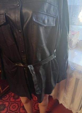 Продам кожаную рубашку 4