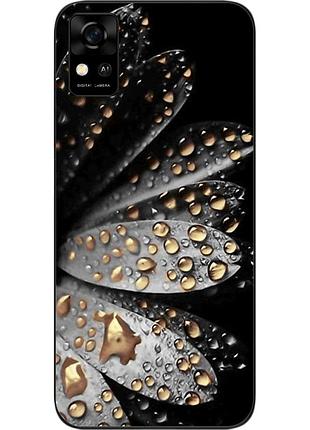 Силіконовий чохол для zte blade a31 з картинкою квітка