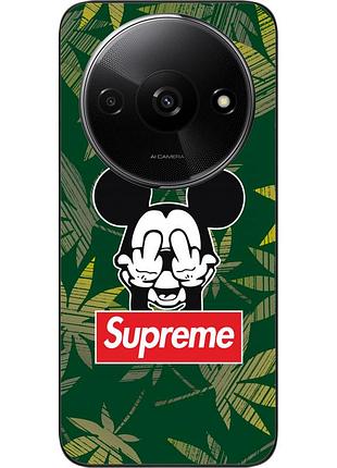 Силиконовый чехол epik для xiaomi redmi a3 с картинкой микки supreme