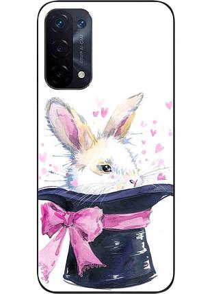 Чохол силіконовий epik для oppo a74 5g з картинкою кролик