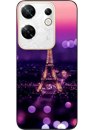 Силиконовый чехол epik для infinix zero 30 4g с картинкой париж ночью