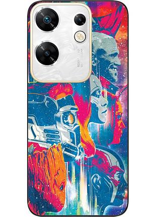 Силиконовый чехол epik для infinix zero 30 4g с картинкой стражи галактики арт