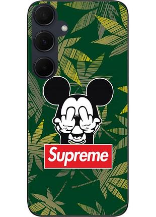 Силиконовый чехол epik для samsung a55 5g galaxy a556b с картинкой микки supreme