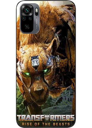 Силіконовий чохол epik для xiaomi redmi note 10 з картинкою читор трансформери зверобати