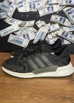Кросівки, adidas zx , чоловічі, мають темно чорний колір , розмір 46, розмір устілки 29 сантиметрів.