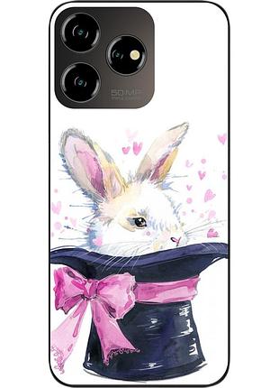 Чехол силиконовый epik для zte blade v50 design 4g с картинкой кролик
