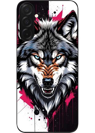 Чехол силиконовый epik для samsung galaxy a27 5g с принтом дикий взгляд