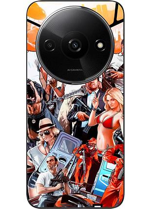 Силиконовый чехол epik для xiaomi redmi a3 с картинкой игра gta