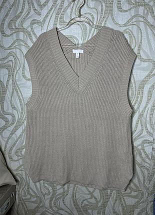 Жилет вʼязка h&m 2