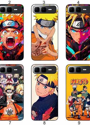Силіконовий чохол з аніме наруто anime naruto для infinix smart 10 plus (x6725b) вислови свою фанатську любов