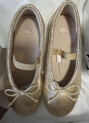 Балетки туфли zara 3