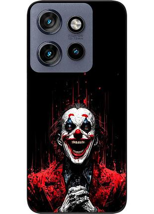 Силиконовый чехол epik для motorola edge 60 neo с принтом клоун апокалипсиса
