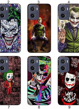 Силиконовый чехол joker джокер harley quinn харли квин для motorola moto g05 харизма и защита