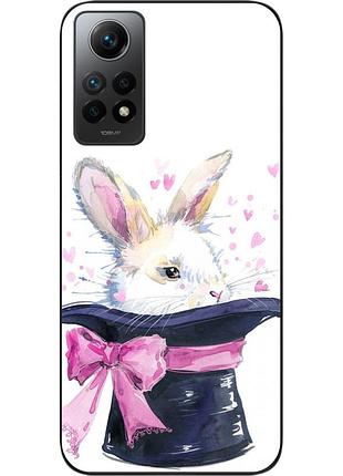 Чехол силиконовый epik для xiaomi redmi note 12 pro 4g с картинкой кролик