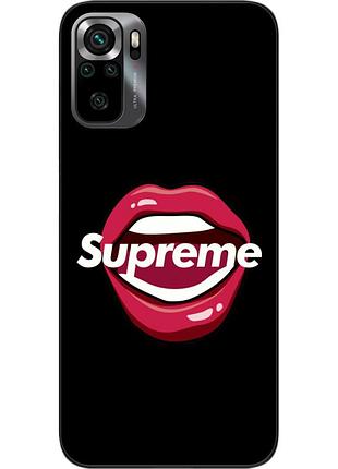 Оригинальный чехол epik для xiaomi poco m5s с картинкой губы