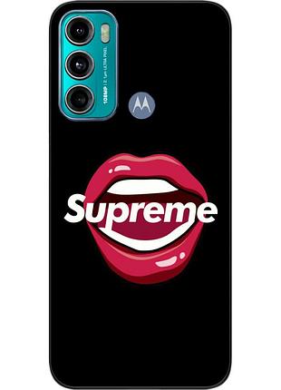 Оригинальный чехол epik для motorola moto g60 с картинкой губы