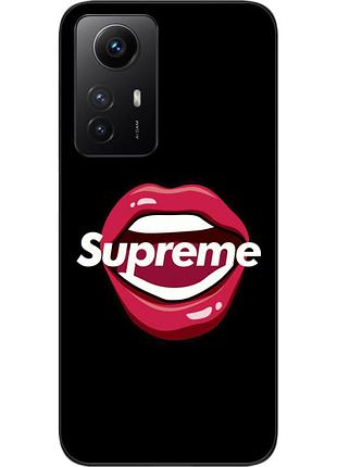 Оригінальний чохол для xiaomi redmi note 12s з картинкою губи