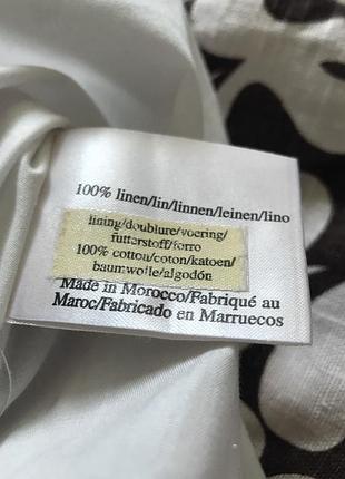 Длинная юбка из льна 100 % 4
