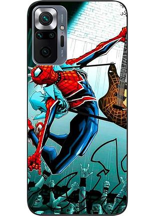 Силіконовий чохол epik для xiaomi redmi note 10 pro з картинкою павук-панк