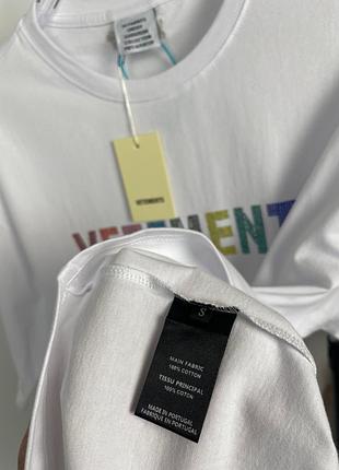 Футболка vetements 4