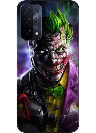 Силиконовый чехол epik для oppo a54 5g с картинкой two face
