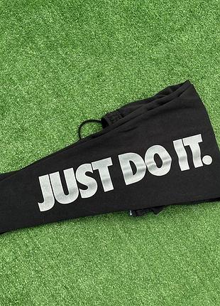 Штаны nike big logo “just do it”