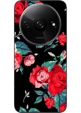Силіконовий чохол бампер epik для xiaomi redmi a3 з картинкою троянди