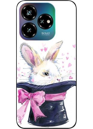 Чехол силиконовый epik для zte nubia v60 design с картинкой кролик
