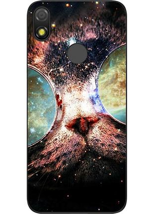 Оригінальний чохол для tecno pop 3 з картинкою космокот