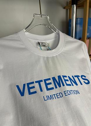 Футболка vetements 3